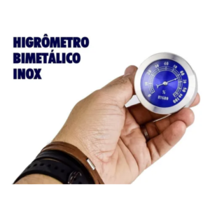 Higrômetro Bimetálico Inox  | INCOTERM 7658.18.0.00