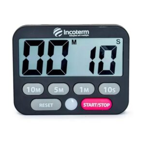 Timer Digital com Cronômetro | INCOTERM T-TIM-0050.00