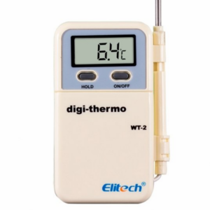 Term. Digital Sensor Tipo Espeto Alongado Com Fio (-50 A 300°C) WT-2 | ELITECH